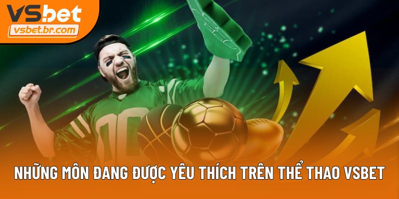 Những môn đang được yêu thích trên thể thao Vsbet